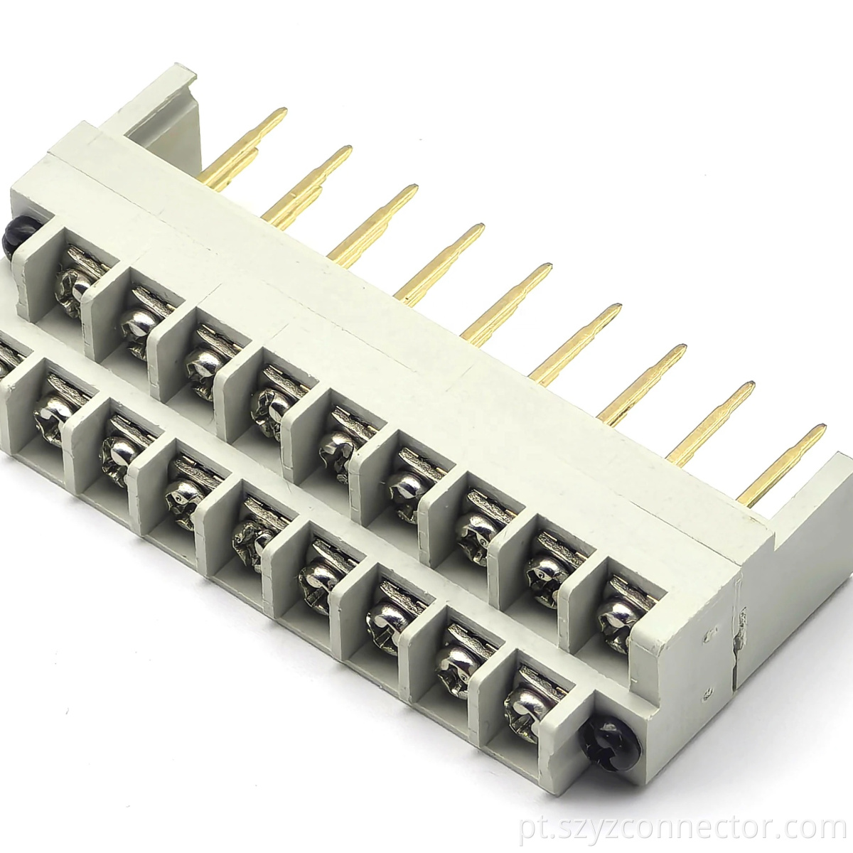 Blocos terminais de barreira de 7,62 mm retos 7.62mm barrier terminal blocks straight